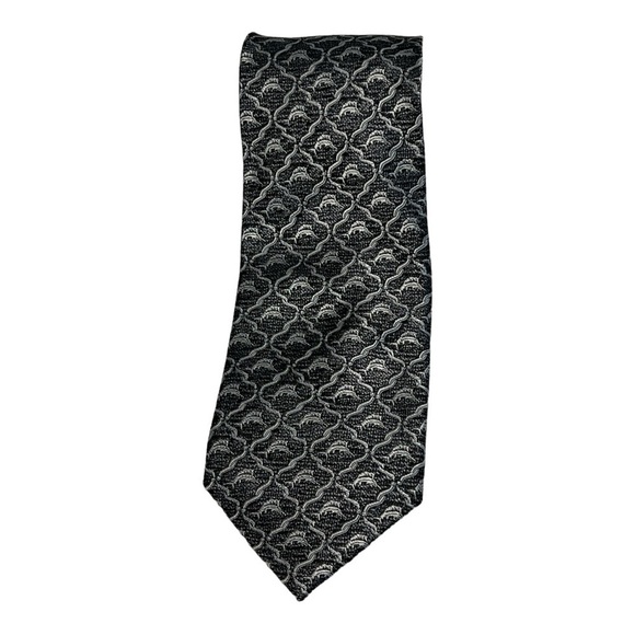 Tommy Bahama Hand Sewn Pure Silk Tie Blue Nautical Fish Frenzy Sailfish Necktie - Picture 4 of 9